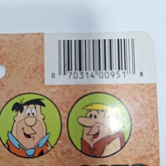 Fred Flintstones Sunglasses 1990 Red Vintage Sealed Tinted Plastic - Picture 8 of 8